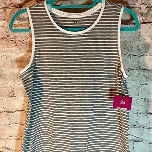 S0 SLEEVELESS T-SHIRT (SKELETON) SIZE S 60% COTTON